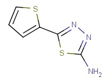 5-(2-thienyl)-1,3,4-thiadiazol-2-amine 5-(2-thienyl)-1,3,4-thiadiazol-2-amine