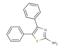 4,5-diphenyl-1,3-thiazol-2-amine 4,5-diphenyl-1,3-thiazol-2-amine