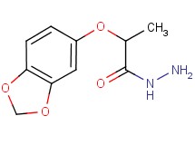 2-(1,3-benzodioxol-5-yloxy)propanohydrazide