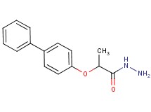 2-(biphenyl-4-yloxy)propanohydrazide