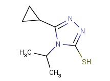 5-cyclopropyl-4-isopropyl-4H-1,2,4-triazole-3-thiol 5-cyclopropyl-4-isopropyl-4H-1,2,4-triazole-3-thiol