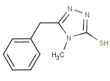 5-benzyl-4-methyl-4H-1,2,4-triazole-3-thiol 5-benzyl-4-methyl-4H-1,2,4-triazole-3-thiol