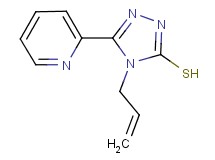 4-allyl-5-pyridin-2-yl-4H-1,2,4-triazole-3-thiol
