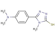 5-[4-(dimethylamino)phenyl]-4-methyl-4H-1,2,4-triazole-3-thiol
