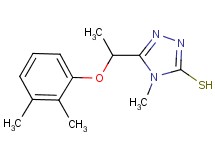 5-[1-(2,3-dimethylphenoxy)ethyl]-4-methyl-4H-1,2,4-triazole-3-thiol