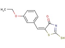 (5E)-5-(3-ethoxybenzylidene)-2-mercapto-1,3-thiazol-4(5H)-one