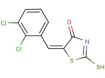 (5E)-5-(2,3-dichlorobenzylidene)-2-mercapto-1,3-thiazol-4(5H)-one