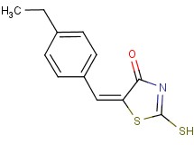(5E)-5-(4-ethylbenzylidene)-2-mercapto-1,3-thiazol-4(5H)-one