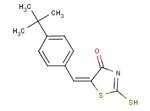 (5E)-5-(4-tert-butylbenzylidene)-2-mercapto-1,3-thiazol-4(5H)-one