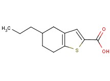 5-propyl-4,5,6,7-tetrahydro-1-benzothiophene-2-carboxylic acid 5-propyl-4,5,6,7-tetrahydro-1-benzothiophene-2-carboxylic acid