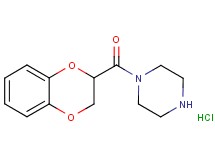 1-(2,3-dihydro-1,4-benzodioxin-2-ylcarbonyl)piperazine hydrochloride 1-(2,3-dihydro-1,4-benzodioxin-2-ylcarbonyl)piperazine hydrochloride