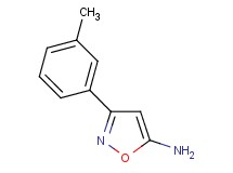 3-(3-methylphenyl)isoxazol-5-amine 3-(3-methylphenyl)isoxazol-5-amine