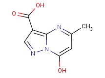 7-hydroxy-5-methylpyrazolo[1,5-a]pyrimidine-3-carboxylic acid