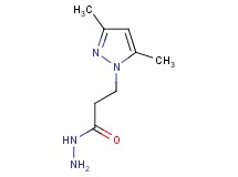 3-(3,5-dimethyl-1H-pyrazol-1-yl)propanohydrazide