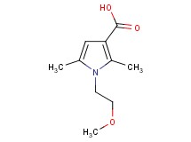 1-(2-methoxyethyl)-2,5-dimethyl-1H-pyrrole-3-carboxylic acid