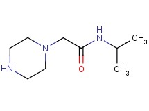 N-isopropyl-2-piperazin-1-ylacetamide N-isopropyl-2-piperazin-1-ylacetamide