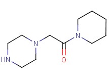 1-(2-oxo-2-piperidin-1-ylethyl)piperazine 1-(2-oxo-2-piperidin-1-ylethyl)piperazine
