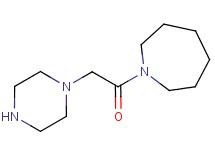 1-(piperazin-1-ylacetyl)azepane 1-(piperazin-1-ylacetyl)azepane