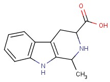 1-methyl-2,3,4,9-tetrahydro-1H-beta-carboline-3-carboxylic acid 1-methyl-2,3,4,9-tetrahydro-1H-beta-carboline-3-carboxylic acid