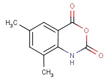 6,8-dimethyl-2H-3,1-benzoxazine-2,4(1H)-dione 6,8-dimethyl-2H-3,1-benzoxazine-2,4(1H)-dione