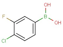 (4-chloro-3-fluorophenyl)boronic acid (4-chloro-3-fluorophenyl)boronic acid