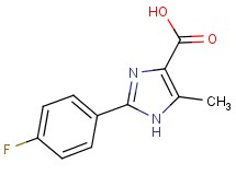 2-(4-fluorophenyl)-5-methyl-1H-imidazole-4-carboxylic acid