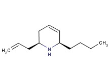rac-(2S,6R)-2-allyl-6-butyl-1,2,3,6-tetrahydropyridine rac-(2S,6R)-2-allyl-6-butyl-1,2,3,6-tetrahydropyridine