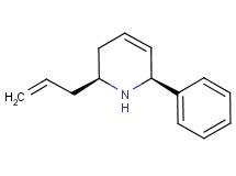 rac-(2S,6S)-2-allyl-6-phenyl-1,2,3,6-tetrahydropyridine rac-(2S,6S)-2-allyl-6-phenyl-1,2,3,6-tetrahydropyridine