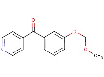 [3-(methoxymethoxy)phenyl](pyridin-4-yl)methanone