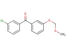 (3-chlorophenyl)[3-(methoxymethoxy)phenyl]methanone