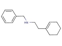 N-benzyl-2-cyclohex-1-en-1-ylethanamine N-benzyl-2-cyclohex-1-en-1-ylethanamine