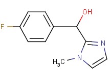 (4-fluorophenyl)(1-methyl-1H-imidazol-2-yl)methanol (4-fluorophenyl)(1-methyl-1H-imidazol-2-yl)methanol