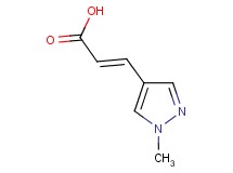 (2E)-3-(1-methyl-1H-pyrazol-4-yl)acrylic acid
