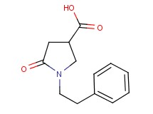 5-oxo-1-(2-phenylethyl)pyrrolidine-3-carboxylic acid