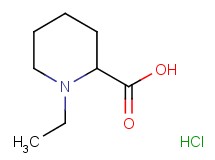 1-ethyl-2-piperidinecarboxylic acid hydrochloride