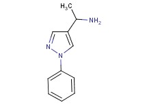 1-(1-phenyl-1H-pyrazol-4-yl)ethanamine 1-(1-phenyl-1H-pyrazol-4-yl)ethanamine