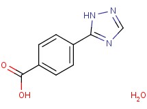 4-(1H-1,2,4-triazol-5-yl)benzoic acid hydrate 4-(1H-1,2,4-triazol-5-yl)benzoic acid hydrate