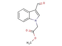 methyl (3-formyl-1H-indol-1-yl)acetate methyl (3-formyl-1H-indol-1-yl)acetate
