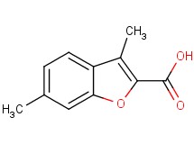 3,6-dimethyl-1-benzofuran-2-carboxylic acid 3,6-dimethyl-1-benzofuran-2-carboxylic acid
