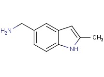 1-(2-methyl-1H-indol-5-yl)methanamine 1-(2-methyl-1H-indol-5-yl)methanamine