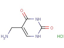 5-(aminomethyl)-2,4(1H,3H)-pyrimidinedione hydrochloride 5-(aminomethyl)-2,4(1H,3H)-pyrimidinedione hydrochloride