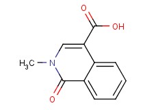 2-methyl-1-oxo-1,2-dihydro-4-isoquinolinecarboxylic acid 2-methyl-1-oxo-1,2-dihydro-4-isoquinolinecarboxylic acid
