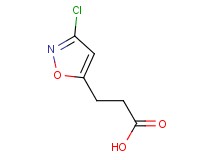 3-(3-chloroisoxazol-5-yl)propanoic acid 3-(3-chloroisoxazol-5-yl)propanoic acid