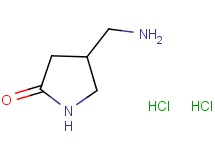 4-(aminomethyl)-2-pyrrolidinone dihydrochloride 4-(aminomethyl)-2-pyrrolidinone dihydrochloride