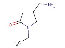 4-(aminomethyl)-1-ethylpyrrolidin-2-one 4-(aminomethyl)-1-ethylpyrrolidin-2-one