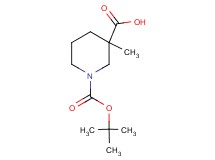 1-(tert-butoxycarbonyl)-3-methylpiperidine-3-carboxylic acid 1-(tert-butoxycarbonyl)-3-methylpiperidine-3-carboxylic acid