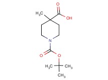 1-(tert-butoxycarbonyl)-4-methylpiperidine-4-carboxylic acid 1-(tert-butoxycarbonyl)-4-methylpiperidine-4-carboxylic acid