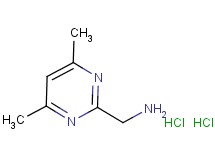 [(4,6-dimethyl-2-pyrimidinyl)methyl]amine dihydrochloride