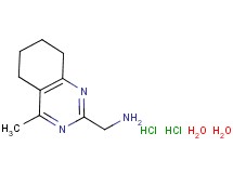 [(4-methyl-5,6,7,8-tetrahydro-2-quinazolinyl)methyl]amine dihydrochloride dihydrate
