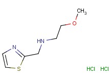 (2-methoxyethyl)(1,3-thiazol-2-ylmethyl)amine dihydrochloride